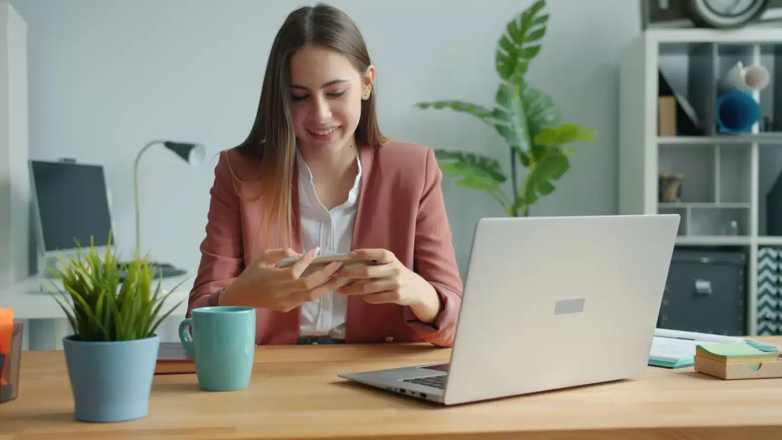 Personne comparant les prix des voitures sur un ordinateur et un smartphone